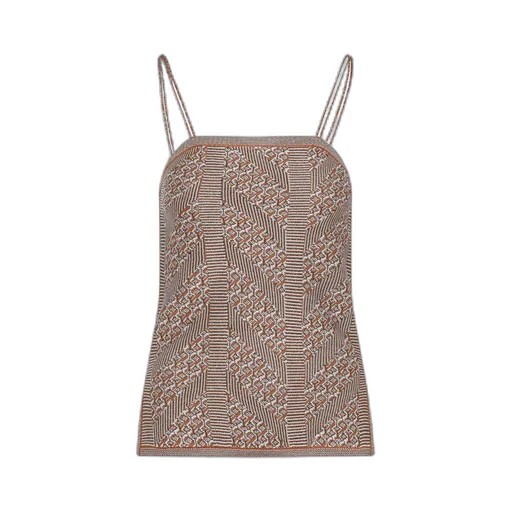 Abstract-Print Top