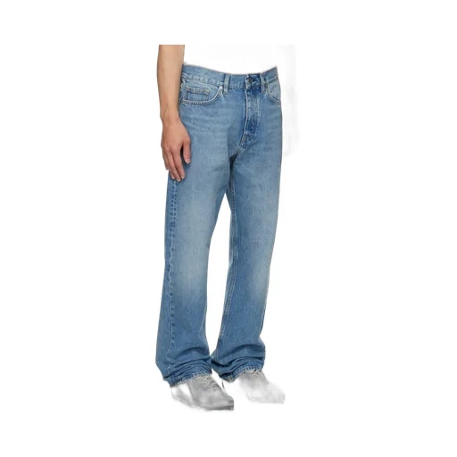 Sunflower Five Pocket Jeans With Back Logo Patch