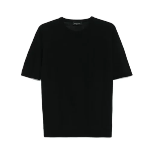 Roberto Collina Round Neck Short Sleeve Sweater