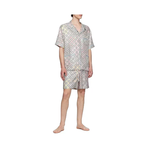 Givenchy Logo Printed Drawstring Bermuda Shorts