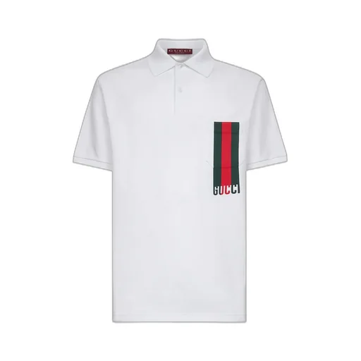Gucci Logo Detailed Short-Sleeve Polo Shirt