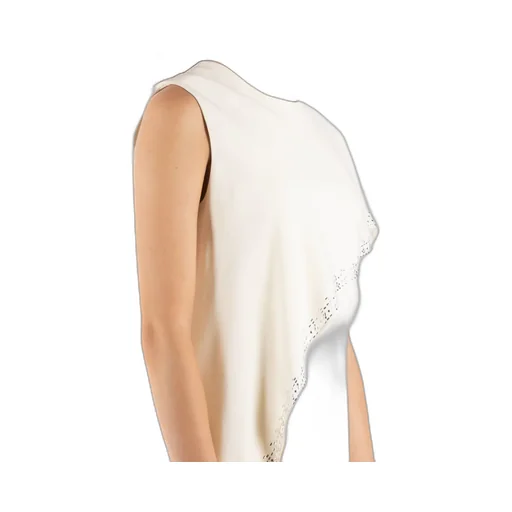 Cape-Detail Mini Dress
