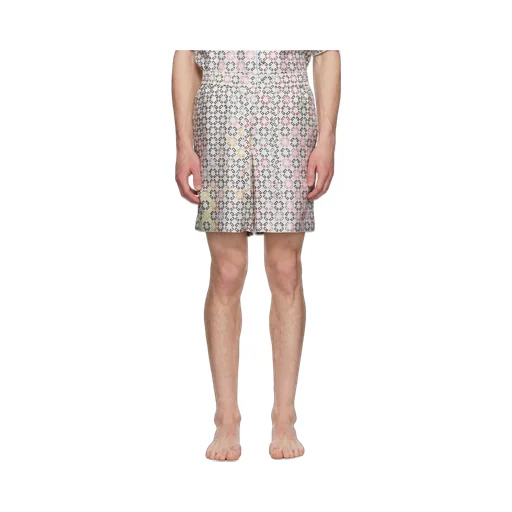 Givenchy Logo Printed Drawstring Bermuda Shorts
