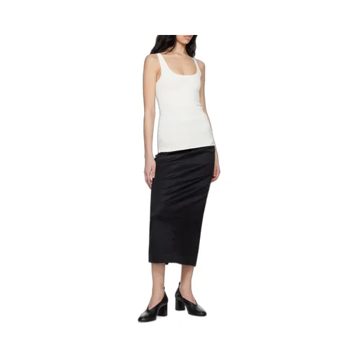 Straight Midi Skirt