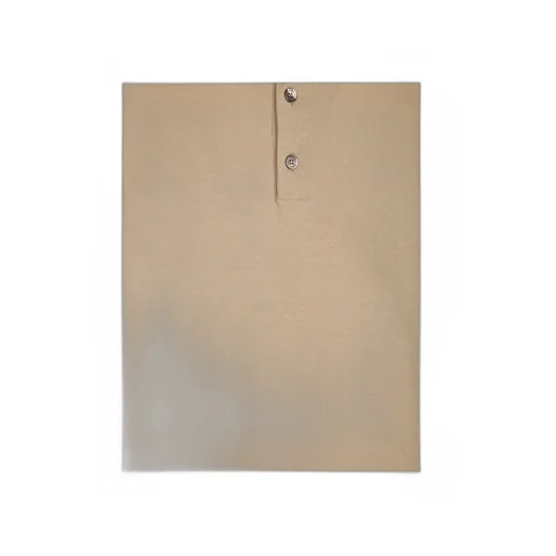 Zanone Three-Button Long Sleeve Polo Shirt