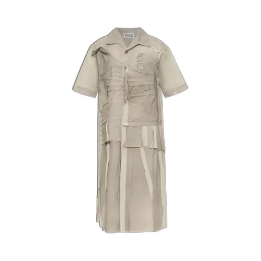 Panelled Midi Dress