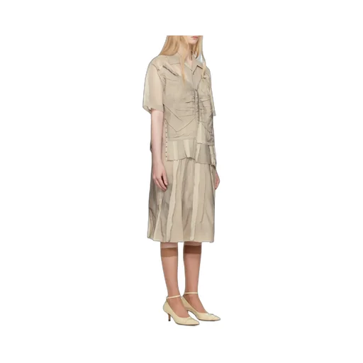 Panelled Midi Dress