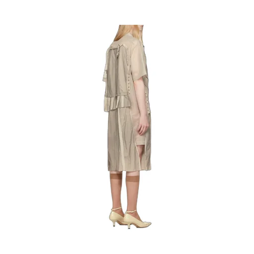 Panelled Midi Dress