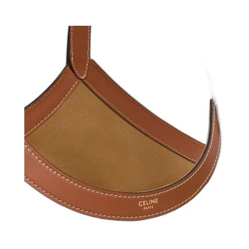Large Cabas In Triomphe Canvas And Calfskin