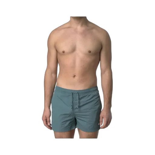 Drawstring Waist Swim Shorts