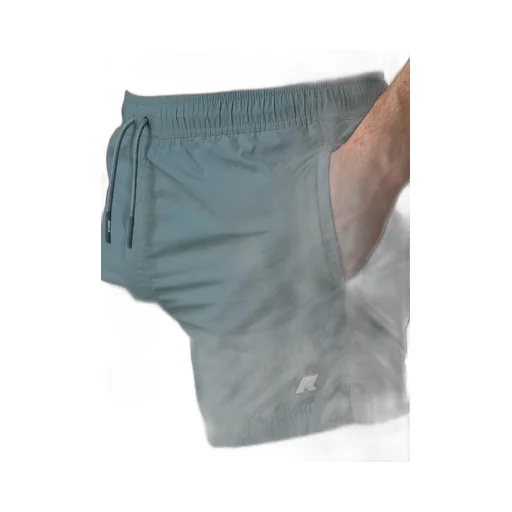 Drawstring Waist Swim Shorts