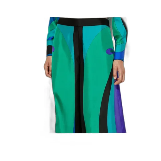 Pucci Abstract Printed Wide Leg Pants