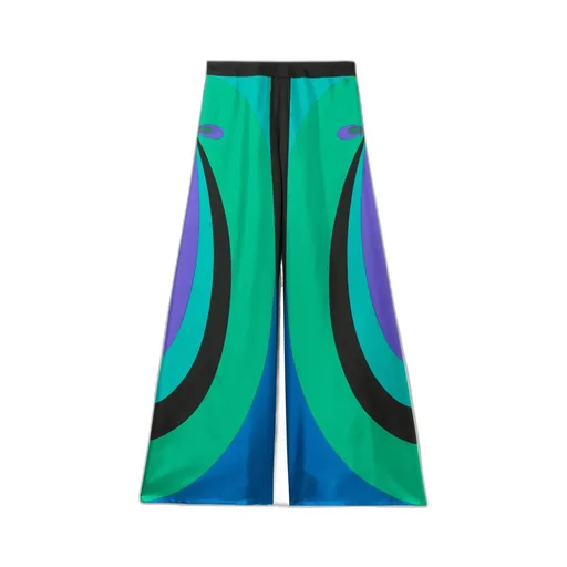 Pucci Abstract Printed Wide Leg Pants