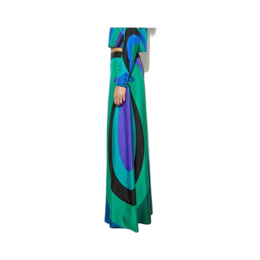 Pucci Abstract Printed Wide Leg Pants