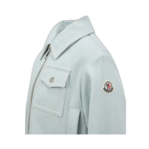 Moncler Enfant Esme Hooded Denim Jacket