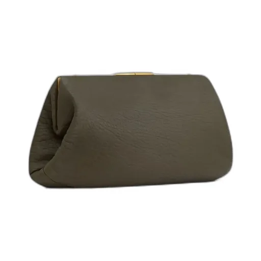 Saint Laurent Clutch Large In Lambskin