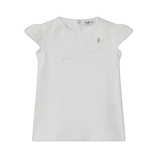 Ruffled Sleeve T-Shirt