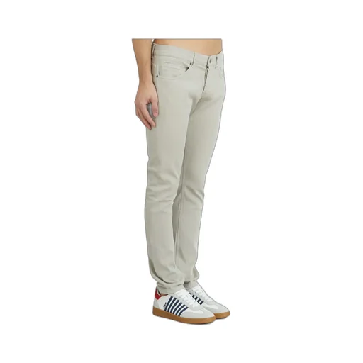 Denim Trousers With Belt Loops