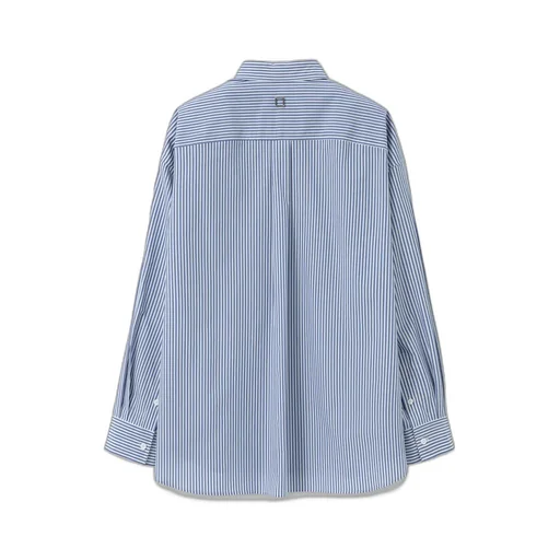 Striped Button-Down Shirt