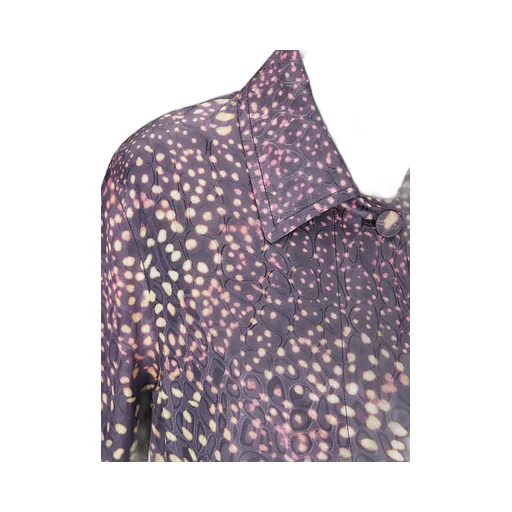 Dries Van Noten Jacquard Ankle-Length Coat