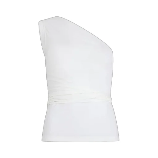 One-Shoulder Cotton Top