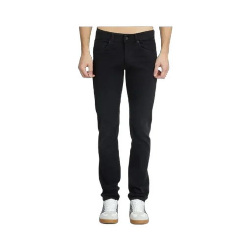 Denim Trousers With Belt Loops