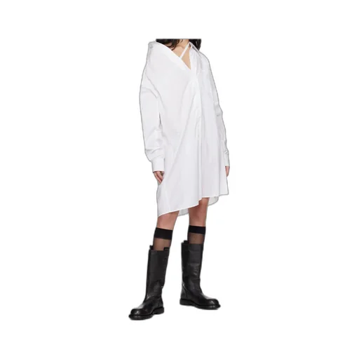 Halina Dropped Shoulder Shirt Minidress