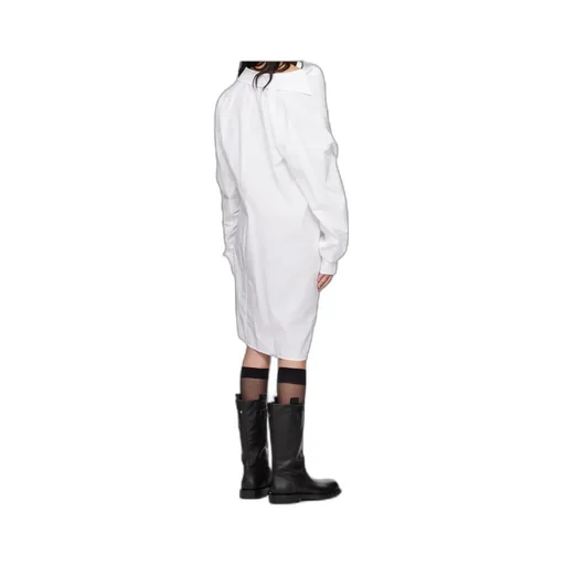 Halina Dropped Shoulder Shirt Minidress