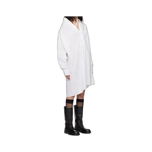 Halina Dropped Shoulder Shirt Minidress
