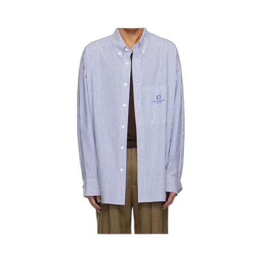 Striped Button-Down Shirt