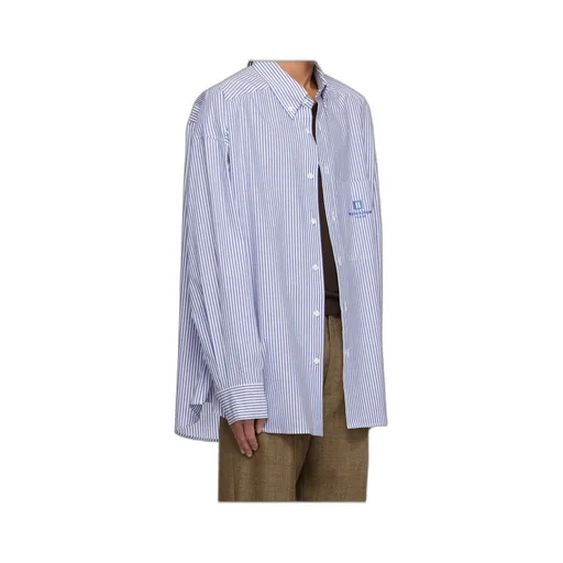 Striped Button-Down Shirt