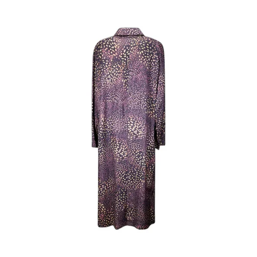 Dries Van Noten Jacquard Ankle-Length Coat