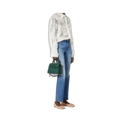 Valentino Vsling Foldover-Top Tote Bag