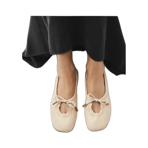 Alohas Rosalind Square Toe Ballet Flats