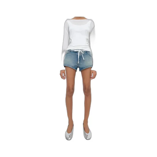 Gimaguas Lazo Denim Shorts
