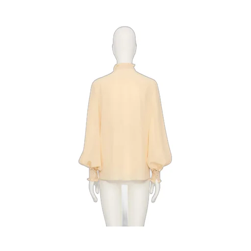 Valentino	Ruffled Button-Up Shirt