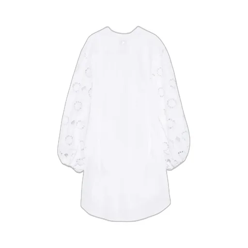 Broderie-Anglaise Mini Dress