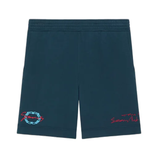 Bermuda Shorts In Fleece With Givenchy Medallion