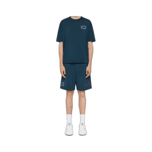 Bermuda Shorts In Fleece With Givenchy Medallion