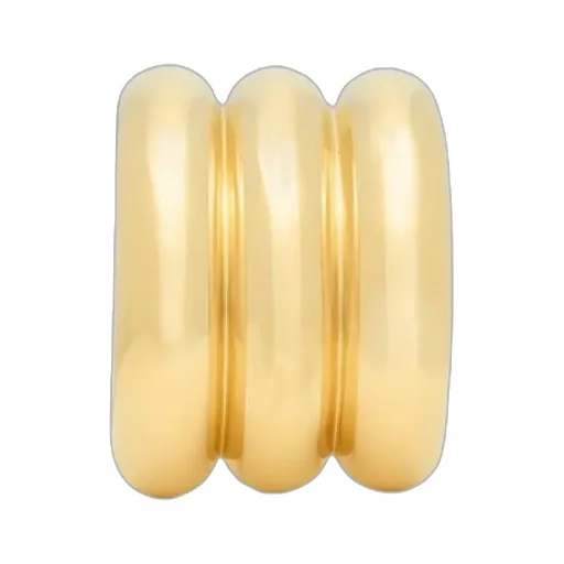 Deco Cuff In Metal