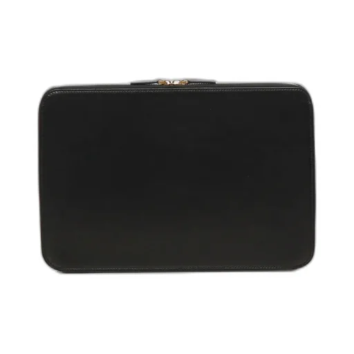 Valentino Logo Patch Zip-Up Wallet