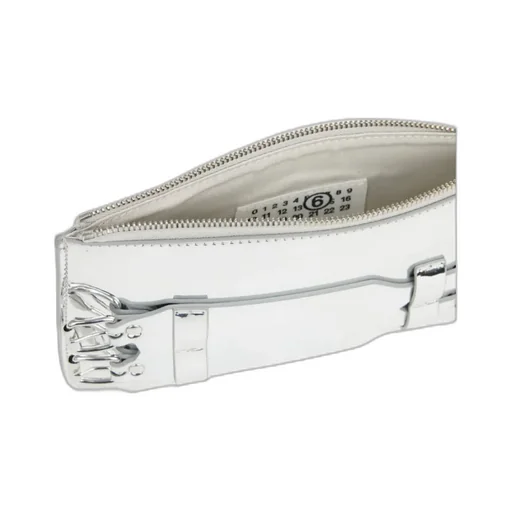 Mm6 Maison Margiela Zipped Bracelet Clutch Bag