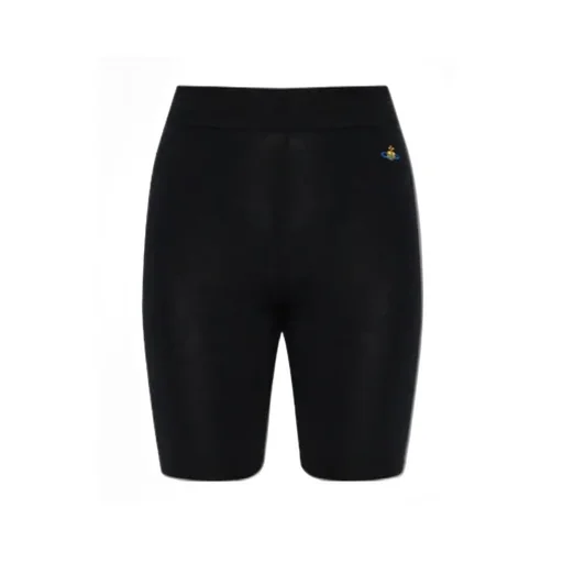 Vivienne Westwood Logo Embroidered Knitted Shorts