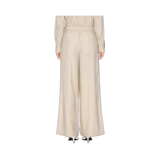 Kenzo Weave Twill Wide-Leg Pyjama Pants