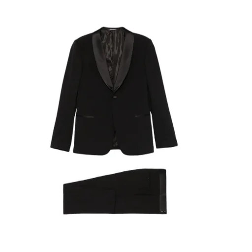 Emporio Armani Single-Breasted Long-Sleeved Suit