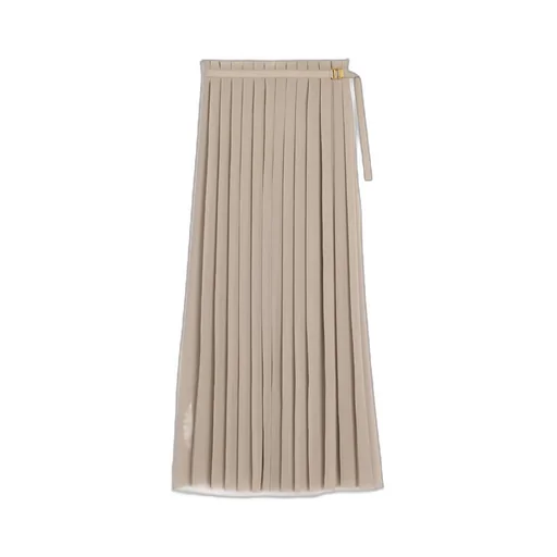Ami Paris Pleated Maxi Skirt