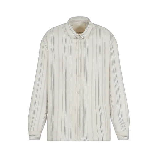 Emporio Armani Buttoned Striped Shirt