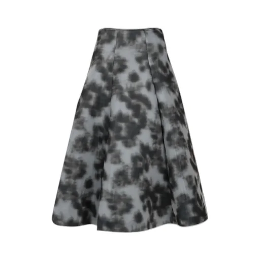 Printed Half-Length Skirt