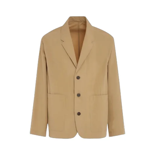 Three-Button Patch-Pocket Jacket