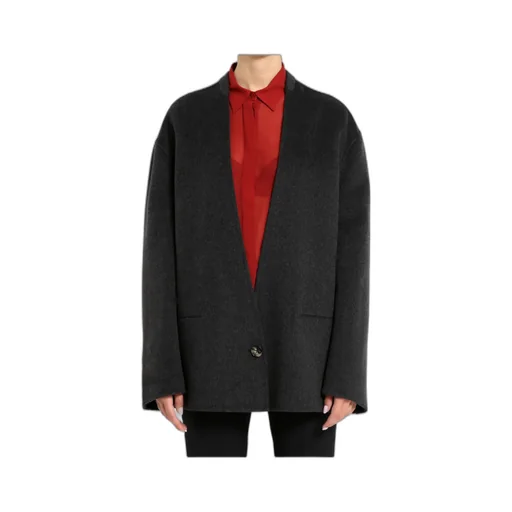 V-Neck Long Sleeve Suit Jacket